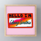 Always Anxious Mini Art Print Gallery Image 1