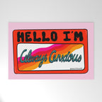 Always Anxious Welcome Mat Gallery Image 1