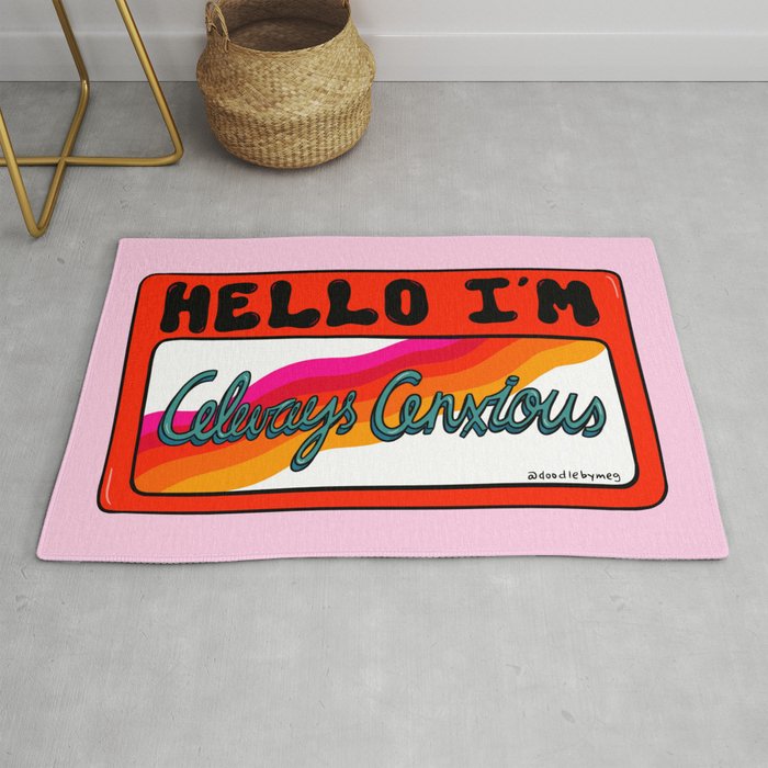 Always Anxious Rug Gallery Image 1