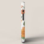 Open book blossom - Orange & pink iPhone Case Gallery Image 2