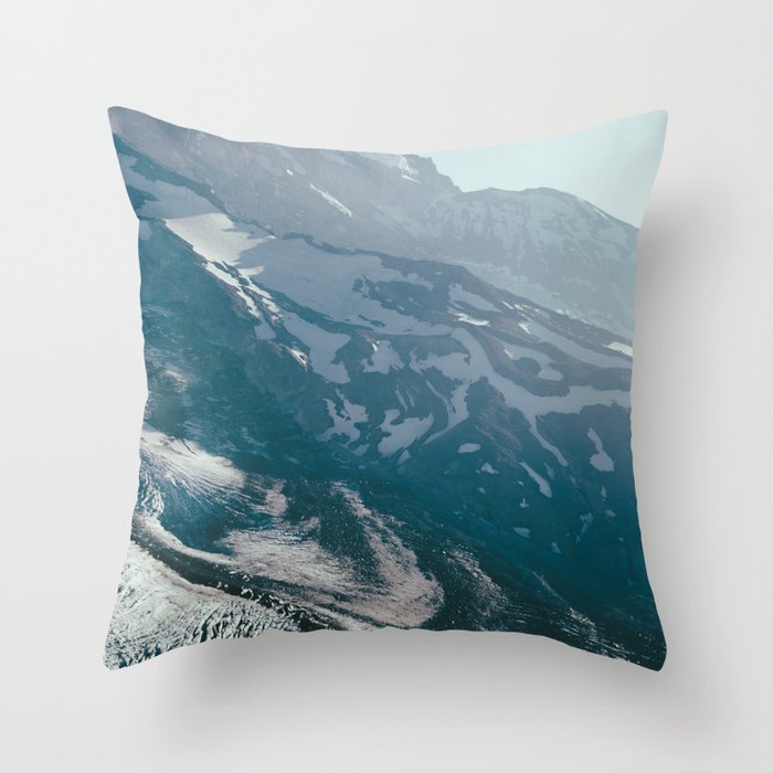 Rainier up Close Throw Pillow Gallery Image 6
