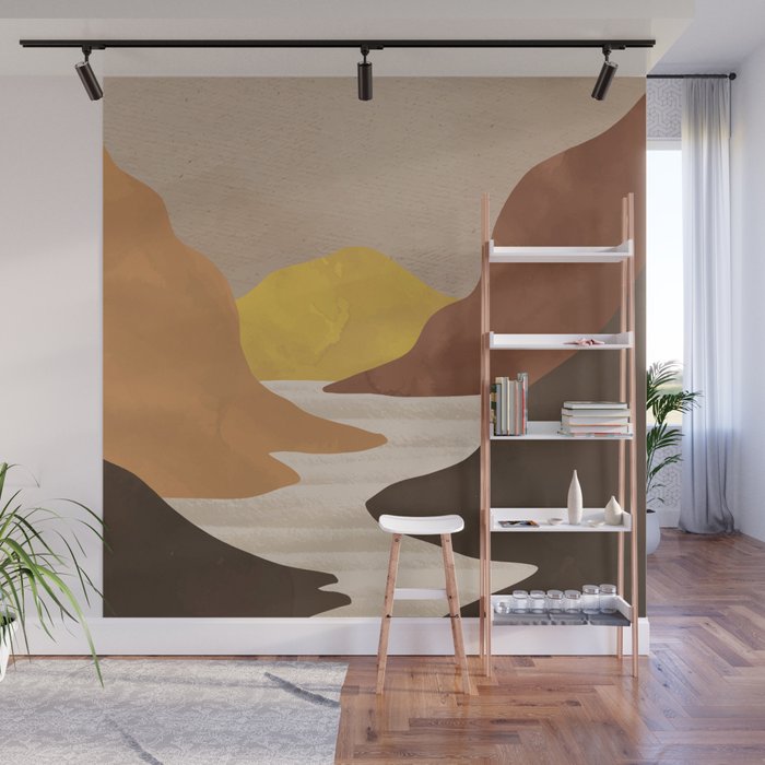 Canyon River Wall Mural Gallery Image 1