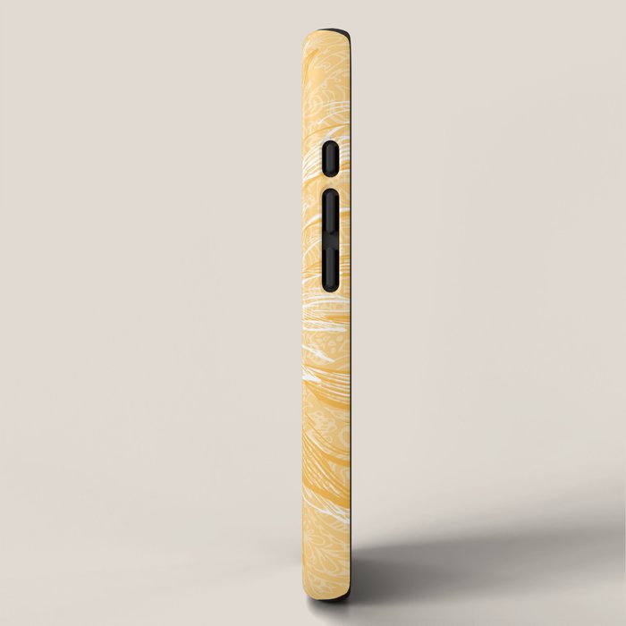 Mandala, Sunflower Prints, Yellow iPhone Case Gallery Image 2