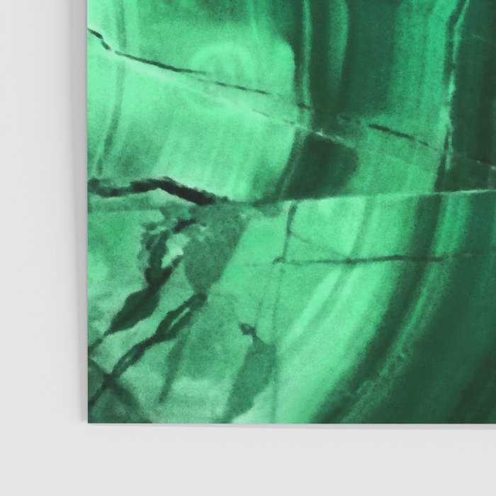 Malachite Texture Poster Gallery Image 3