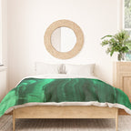 Malachite Texture Duvet Cover Gallery Image 3
