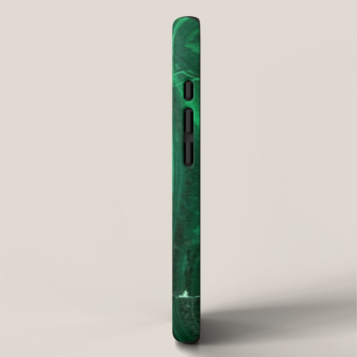 Malachite Texture iPhone Case Gallery Image 2
