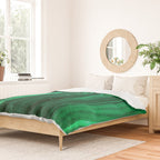 Malachite Texture Duvet Cover Gallery Image 2