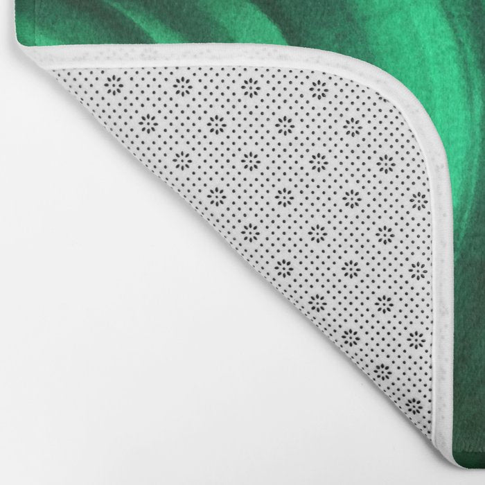 Malachite Texture Bath Mat Gallery Image 2