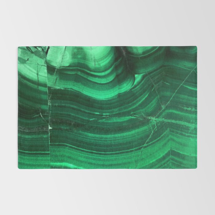 Malachite Texture Rug Gallery Image 2