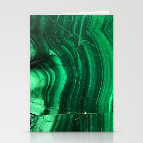 Malachite Texture Stationery Card Gallery Image 2