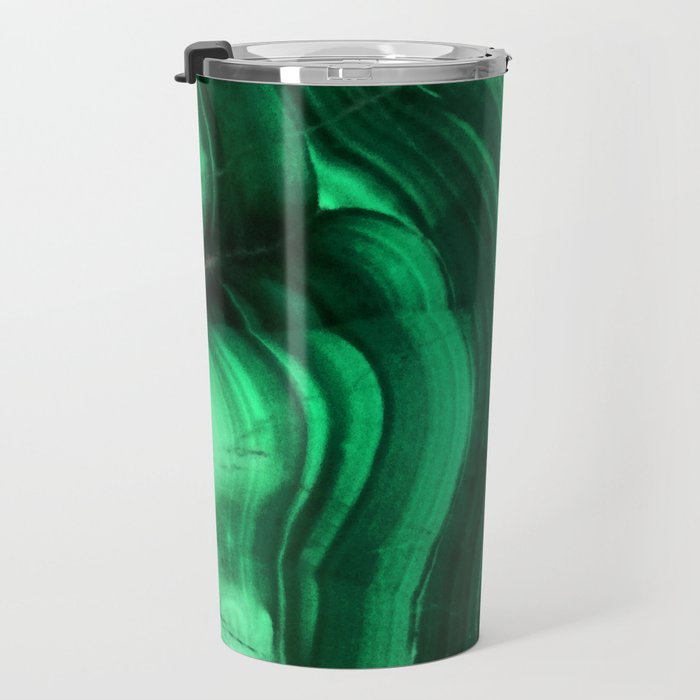 Malachite Texture Travel Mug Gallery Image 3
