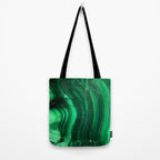 Malachite Texture Tote Bag Gallery Image 2