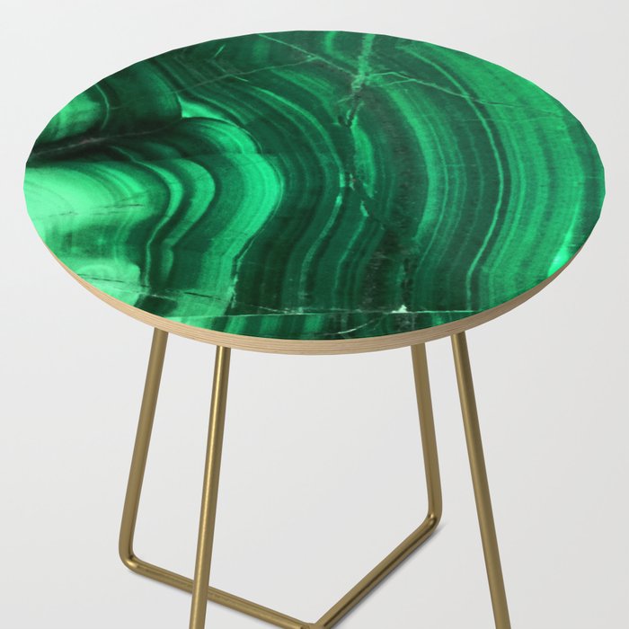 Malachite Texture Side Table Gallery Image 2