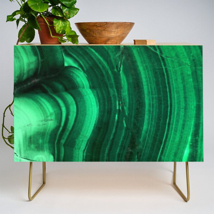 Malachite Texture Credenza Gallery Image 1