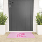 Pink Maximalist Quote - More Amor Welcome Mat Gallery Image 3