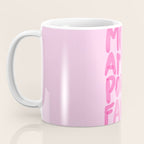 Pink Maximalist Quote - More Amor Coffee Mug Gallery Image 3