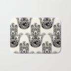 Hamsa Hand Avocado Bath Mat Gallery Image 1