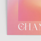 Gradient Angel Number 555 Change Poster Gallery Image 3