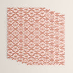 Solstice Boho Geometric Terra Cotta Blush Wrapping Paper Gallery Image 3