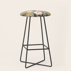Hummingbird and Flowers Stool Gallery Image 1