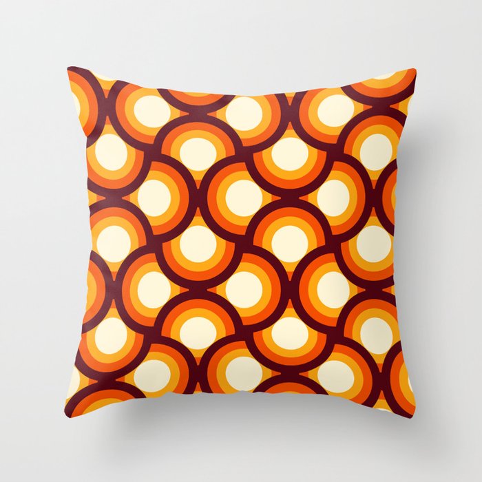 Mid Century Modern 60 Throw Pillow Gallery Image 1
