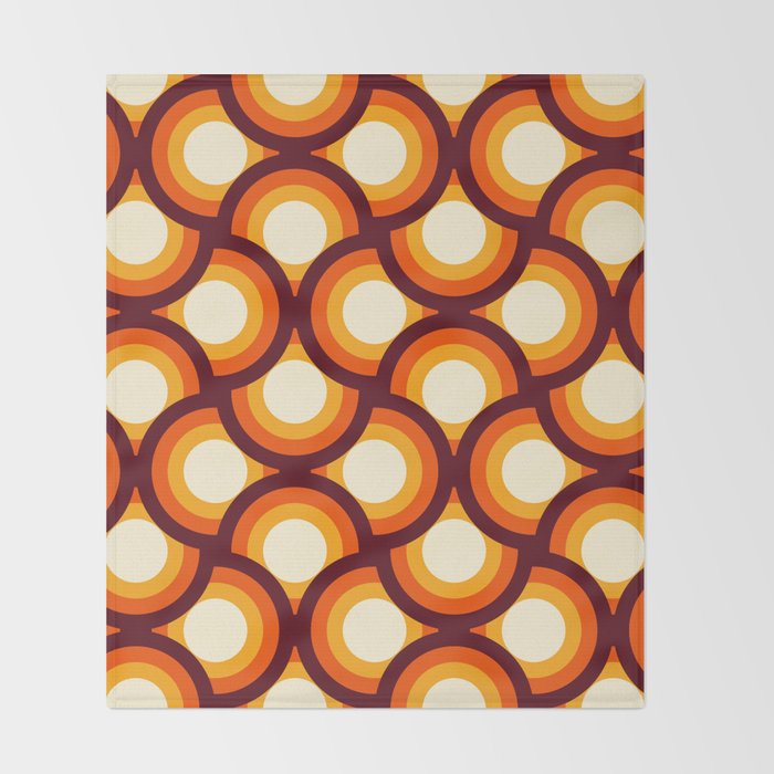 Mid Century Modern 60 Throw Blanket Gallery Image 2