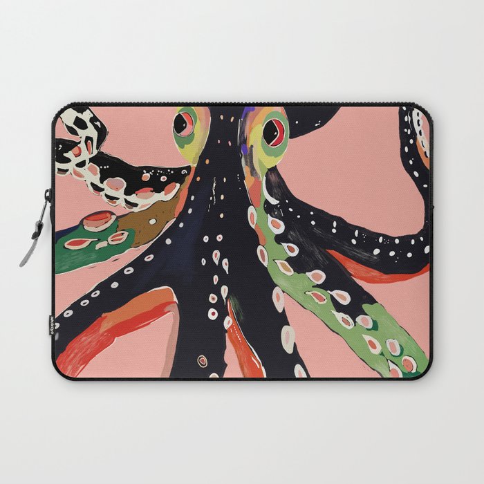 Colorful Octopus Laptop Sleeve Gallery Image 1