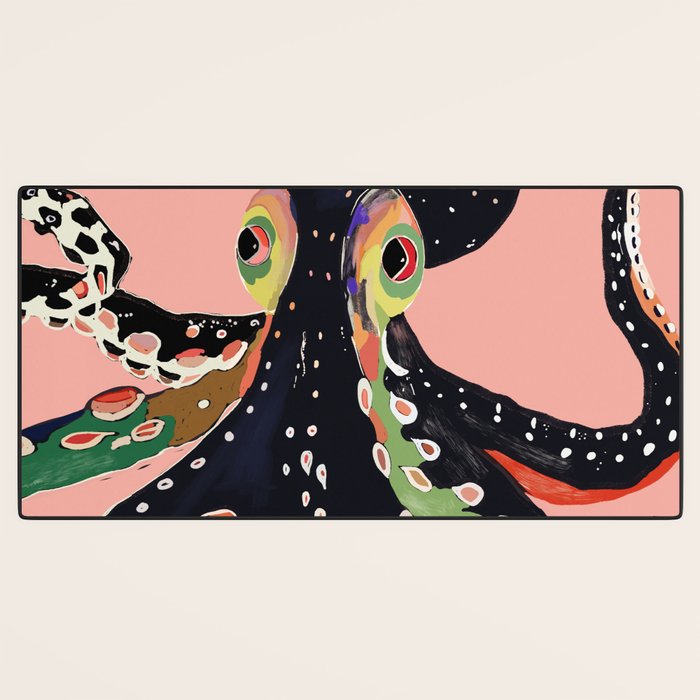Colorful Octopus Desk Mat Gallery Image 3