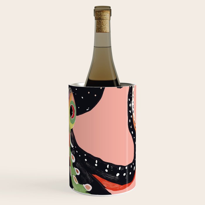 Colorful Octopus Wine Chiller Gallery Image 3