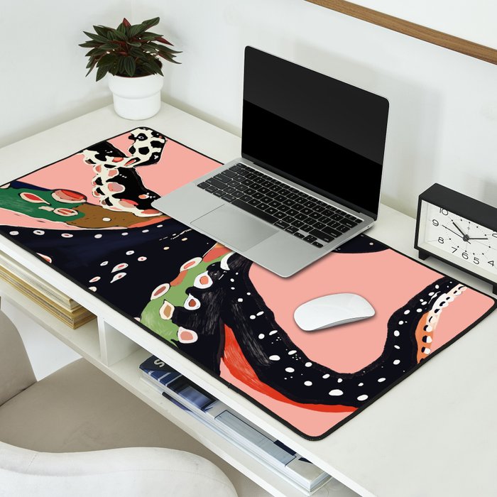 Colorful Octopus Desk Mat Gallery Image 2