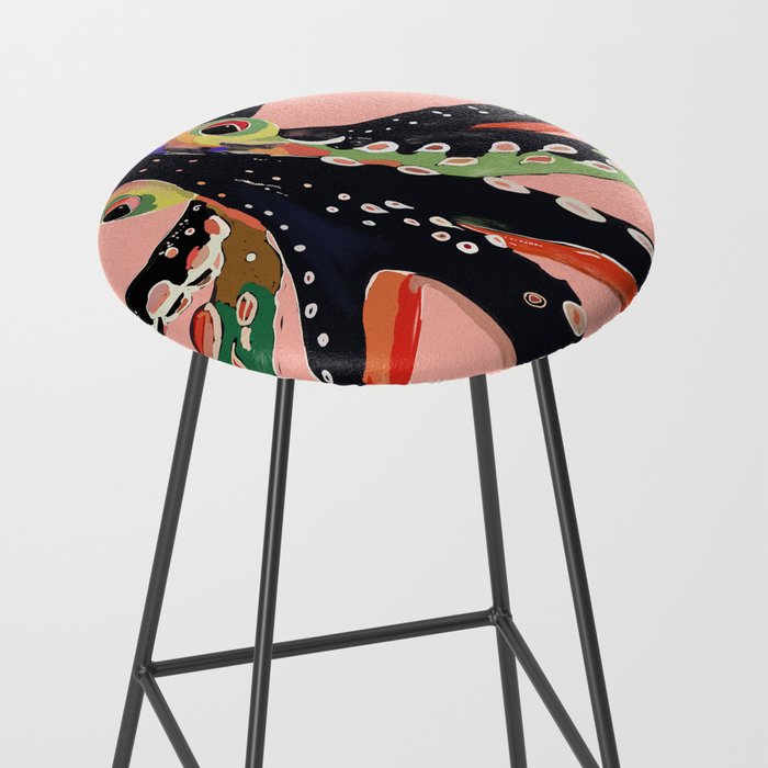 Colorful Octopus Stool Gallery Image 2