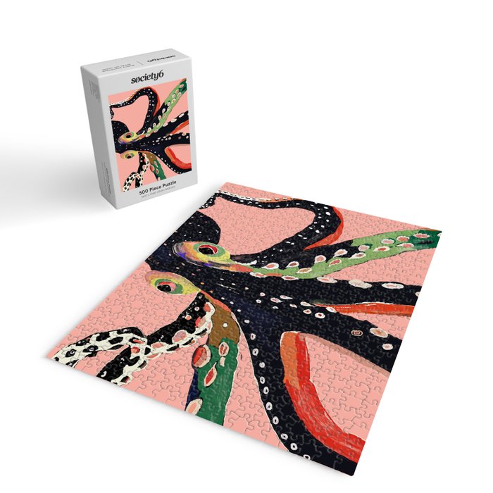 Colorful Octopus Jigsaw Puzzle Gallery Image 2