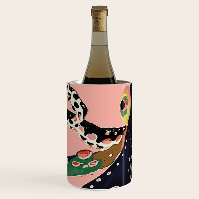 Colorful Octopus Wine Chiller Gallery Image 2