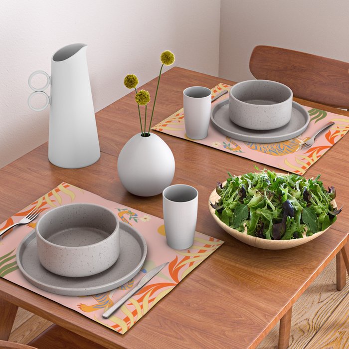 Rawring Playmates Placemat Gallery Image 2