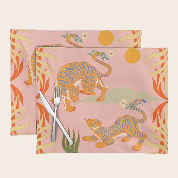 Rawring Playmates Placemat Gallery Image 1