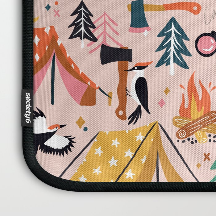 Camping Kit - Blush Palette Laptop Sleeve Gallery Image 3