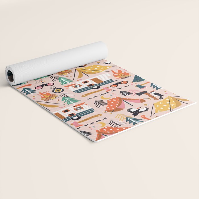Camping Kit - Blush Palette Yoga Mat Gallery Image 2
