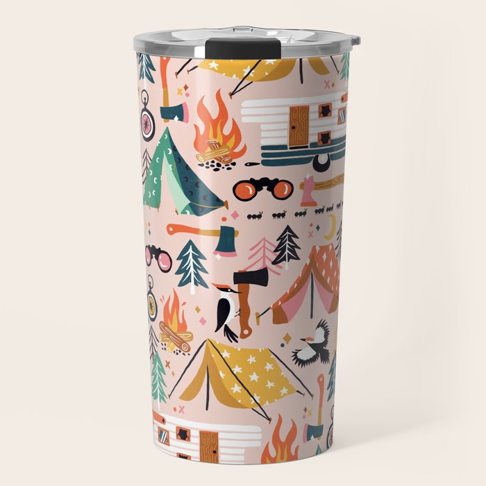 Camping Kit - Blush Palette Travel Mug Gallery Image 1