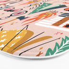Camping Kit - Blush Palette Bath Mat Gallery Image 3