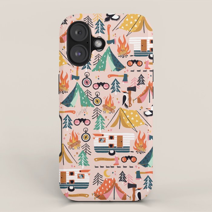 Camping Kit - Blush Palette iPhone Case Gallery Image 1