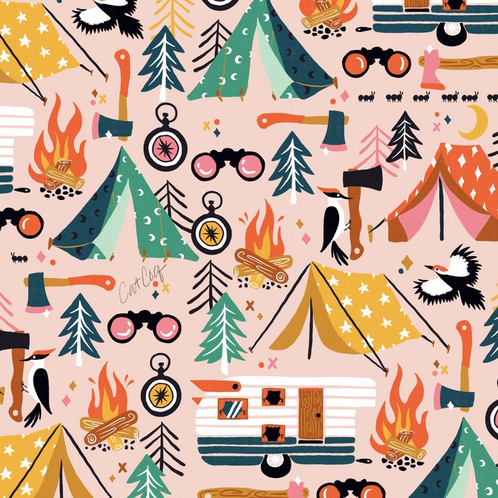 Camping Kit - Blush Palette Coffee Mug Gallery Image 2