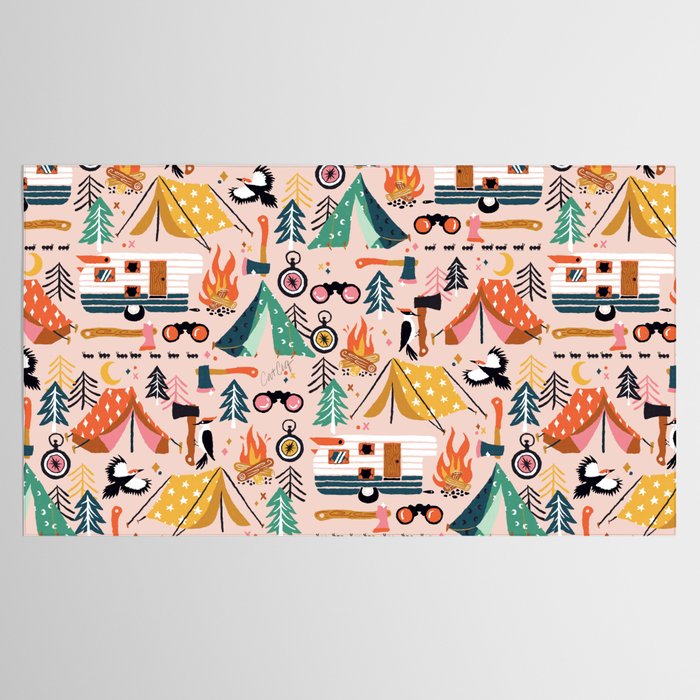 Camping Kit - Blush Palette Tablecloth Gallery Image 2