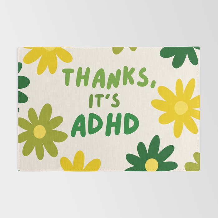 Thanks, It's ADHD Rug Gallery Image 2