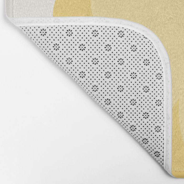 Yellow flowers Bath Mat Gallery Image 2
