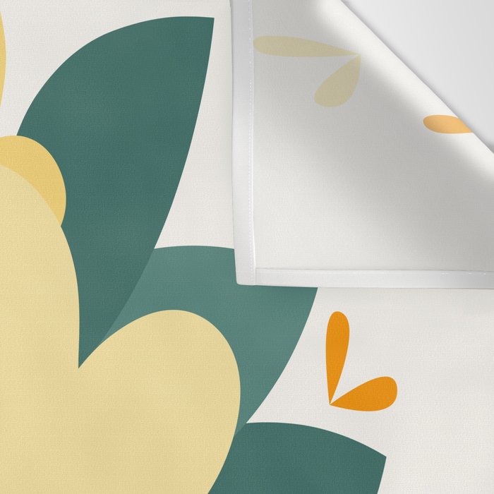 Yellow flowers Wall Tapestry Gallery Image 3