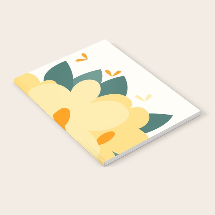 Yellow flowers Notebook Gallery Image 2