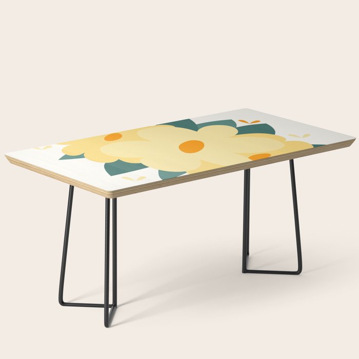 Yellow flowers Coffee Table Gallery Image 1