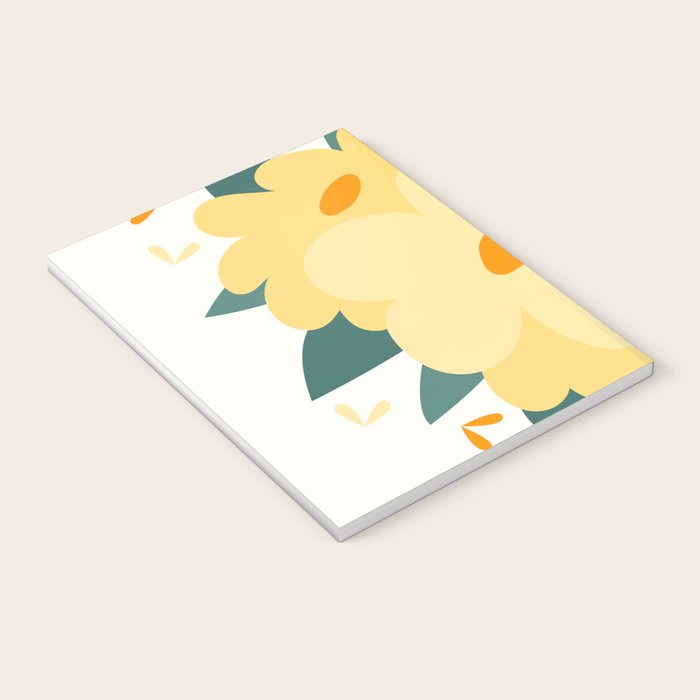 Yellow flowers Notebook Gallery Image 3
