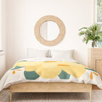 Yellow flowers Duvet Cover Gallery Image 3