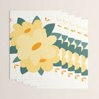 Yellow flowers Wrapping Paper Gallery Image 3